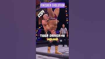 Every FINISHER of Cody Rhodes ! #shorts #wwe #codyrhodes