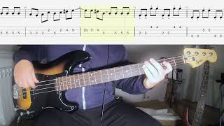 Oasis - Whatever - Bass Cover + Tabs