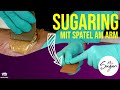Sugaring mit Spatel am Arm und Handrücken | Flicking System einfach erklärt