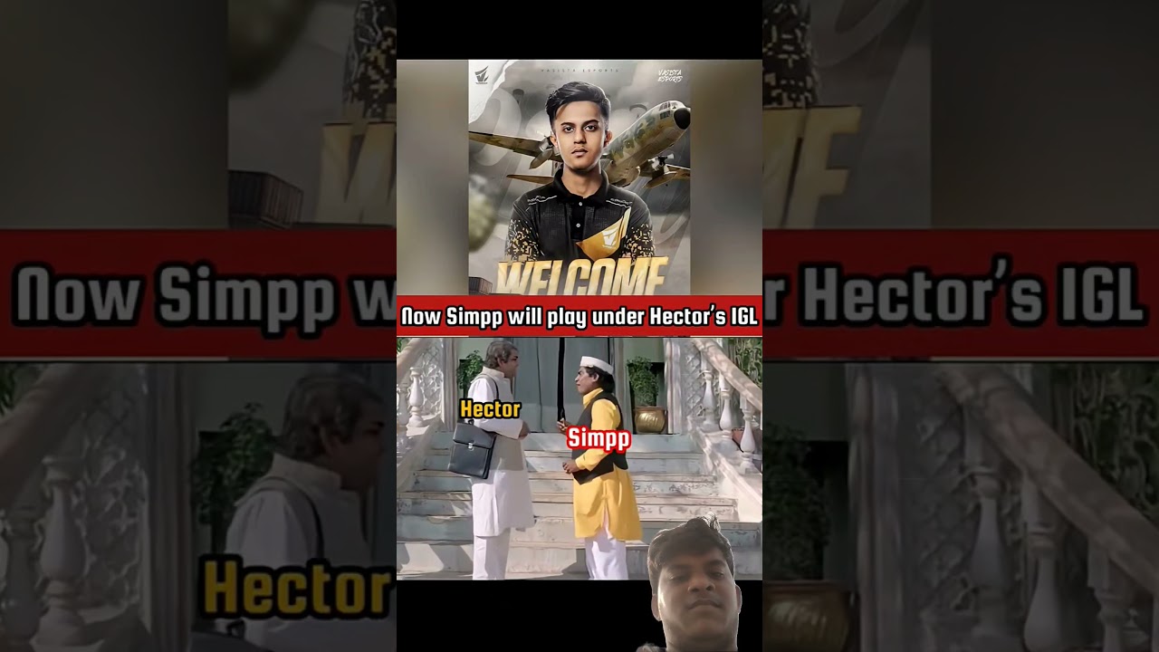 Simpp vs Hector funny meme😂Now Simpp will play Hector s Igl😱