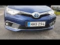 Новая Toyota Auris Hybrid на полном фарше!