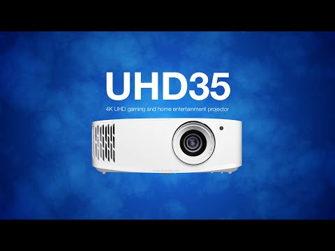 Optoma UHD35 - 4K UHD gaming and home entertainment projector