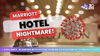 Hilton's Cool New Partner, Scoring 300K Amex, First Time in 1st Class & Marriott Hotel Nightmare!