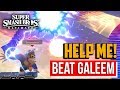 Super Smash Bros Ultimate : How to Beat Galeem on Hard Difficulty (World of Light Final Boss)