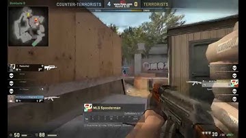 CSGO 1V5 CLUTCH ACE!
