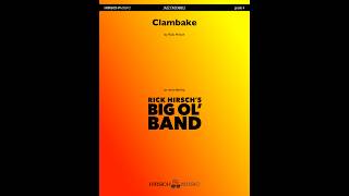 Clambake, by Rick Hirsch — Score & Sound
