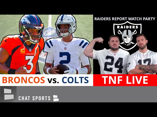 Indianapolis Colts at Denver Broncos FREE live stream (10/6/22): How to  watch Thursday Night Football, time, betting odds 