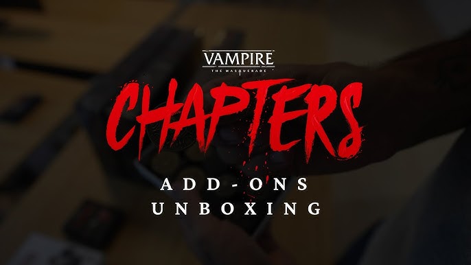 Vampire: The Masquerade tabletop game - the start of everything