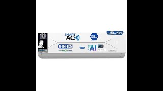 Carrier 1.5 Ton 3 Star Wi-Fi Smart Flexicool Inverter Split AC CAI18EE3R35W0