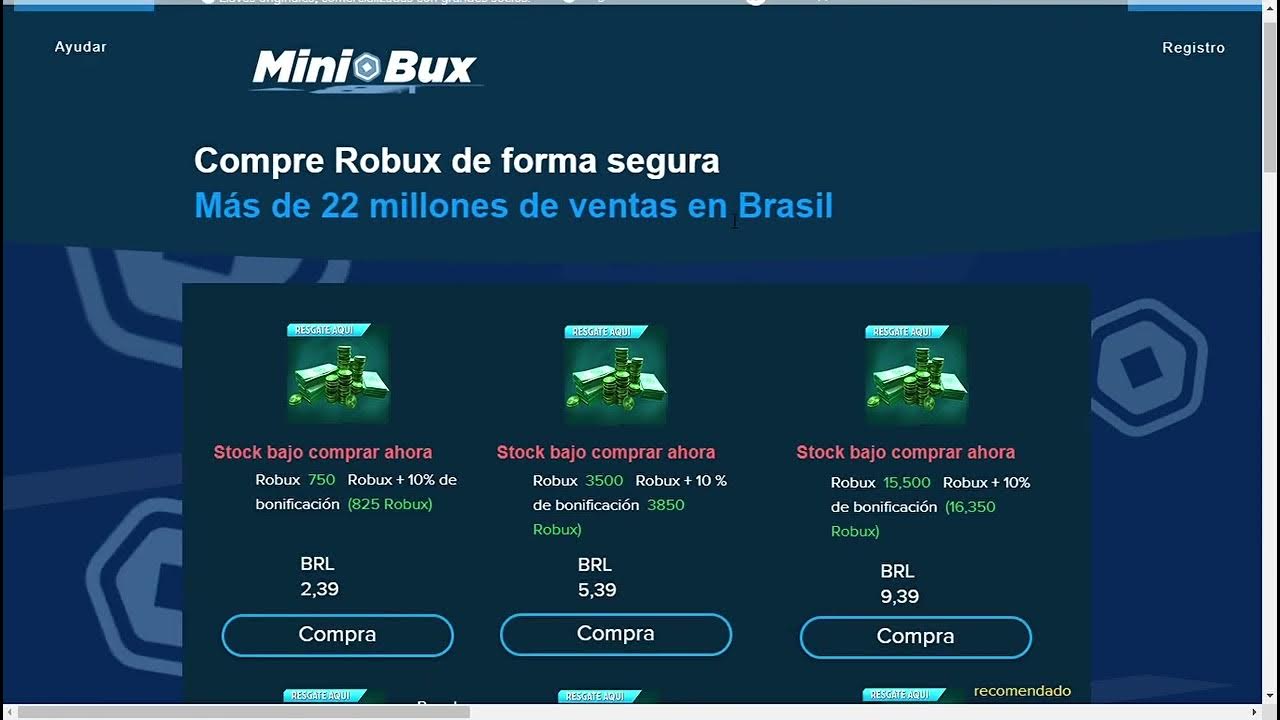 Comprei robux no site MinIBux - Tomei calote? É confiável? Robux mais  Barato? Saiba aqui. 