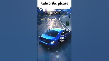 DRIFT In CAR 😱 NFS No Limits 😨 #cargameplay #nfsnolimits #ytshorts #shorts #short #viral