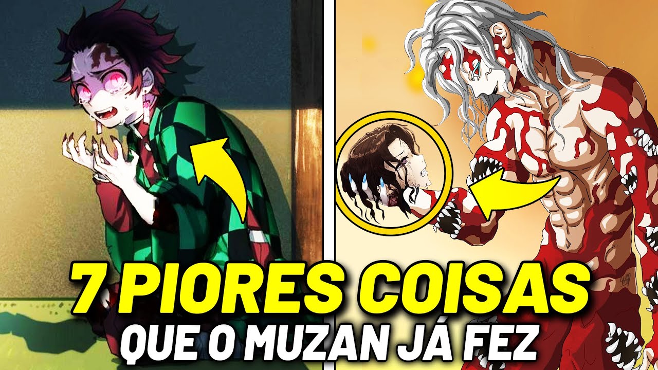 Por que os onis não podem falar o nome do Muzan? #anime #demonslayer #