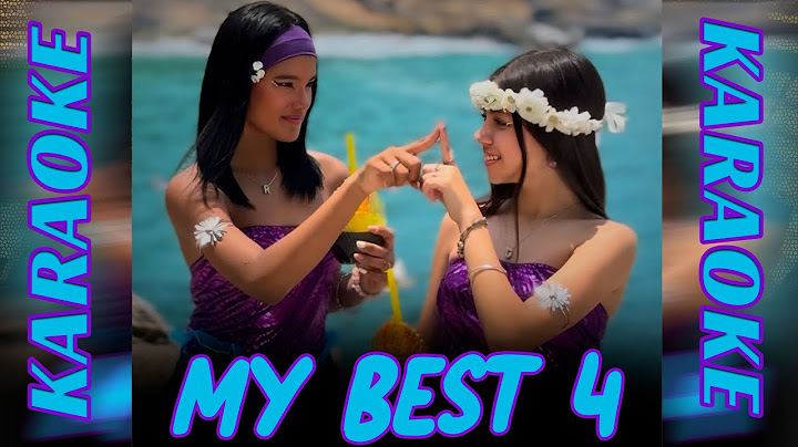 MY BEST 4 - Rafinha Fernandez e MC Gabriella KARAOKE