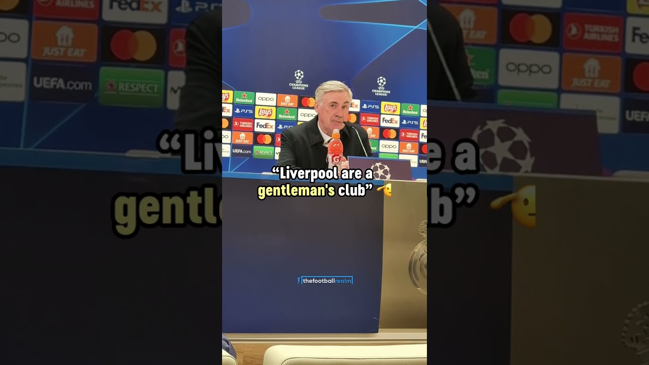 ⁣WHY Real Madrid played YNWA after beating Liverpool 👀 #football #viral