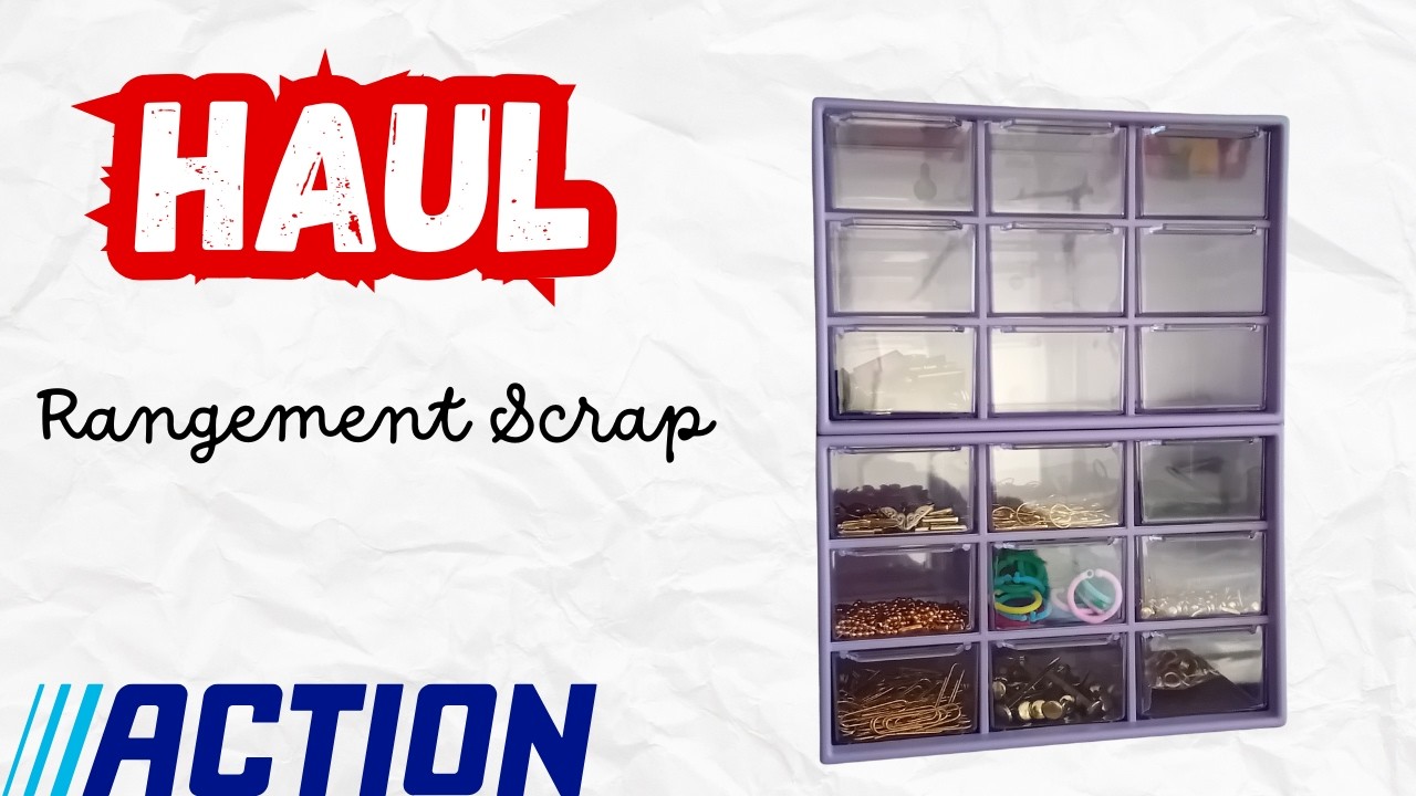 🛍️ ✂️ HAUL ACTION Rangement Fourniture Scrap