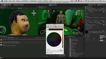 191. Unity3d Tutorial - Character Customization Part 22