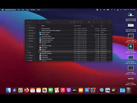 How to Delete a Password or Certificate from Keychain (Mac)