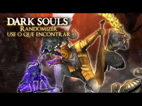 Dark Souls Randomizer, mas TENHO que Equipar TODOS os Itens que Encontro