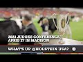 What&#39;s Up at Holstein USA: Judges Conference