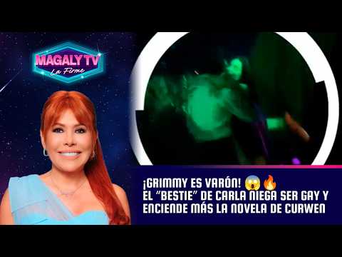 ¡Grimmy es varón! 😱🔥 El “bestie” de Carla niega ser gay y enciende más la novela de Curwen