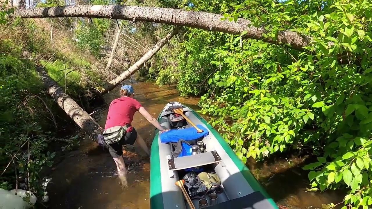Zbrzyca (Brda) #1 | Polen | Kanu-Tour | Gumotex Palava | Juli 2022