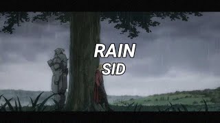 Miniatura del video "SID - Rain 【 Romaji Lyrics 】"