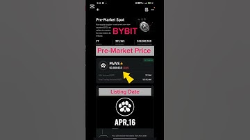 Paws New Update | PAWS Token Listing on Bybit, MEXC, OKX & More | Pre-Market Price & Launch Details