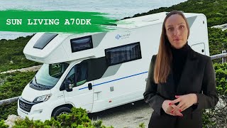 Kemperio apžvalga: SUN LIVING A70DK