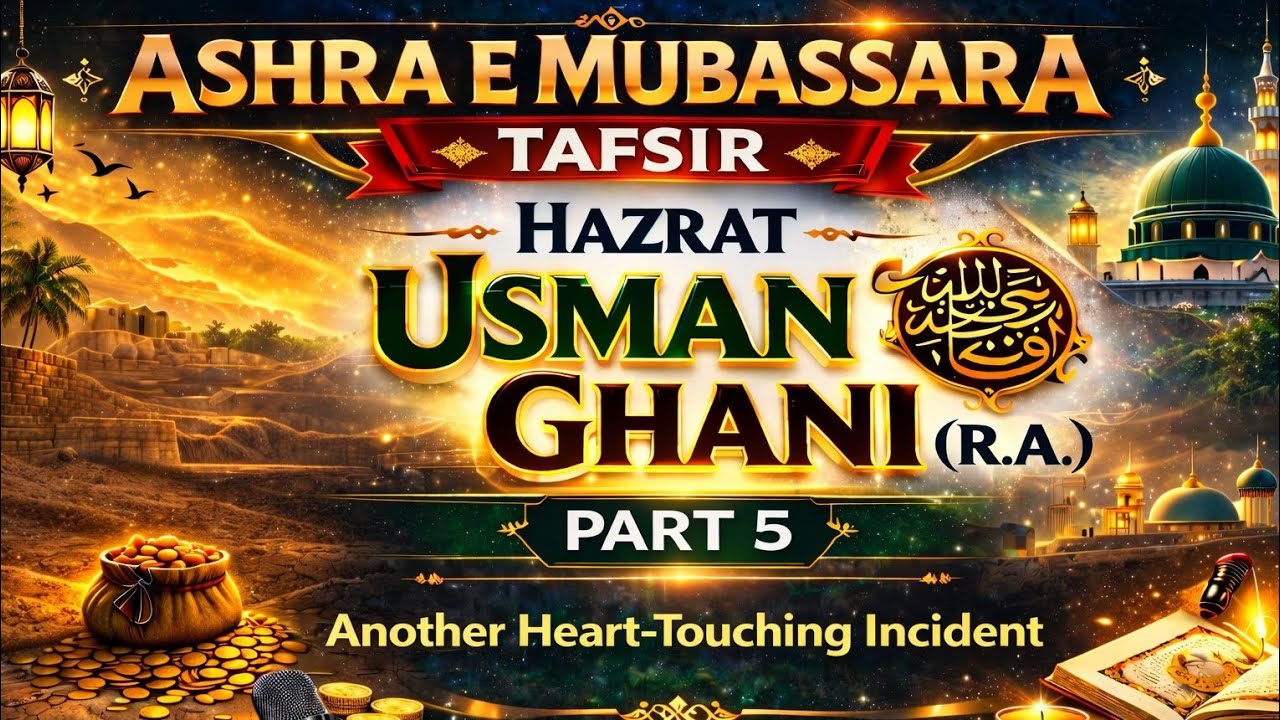 WAQIA HAZRAT USMAN E GANI (RA) PART 5 BY MOLANA YAHYA SAHAB VALODVI || KHAIRUL UMMAH 2.0 ||