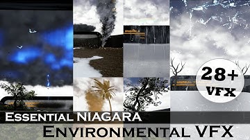 Essential Environmental Pack- Niagara VFX - Unreal Engine(UE4 / UE5)