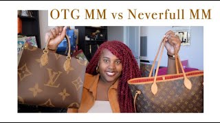 ONTHEGO MM VS NEVERFULL MM COMPARISON ---thecompletedlook