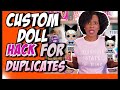 Easy Custom One-of-a-kind LOL Surprise Glitter Glam Doll DIY
