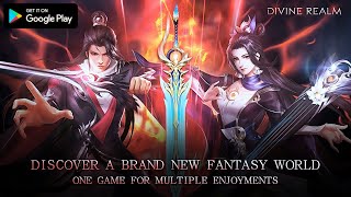 Divine Realm Gameplay | MMORPG (Android iOS)