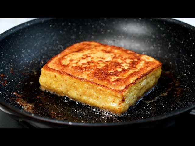 I've never had such fluffy and delicious french toast! this is better than cake🍰 class=