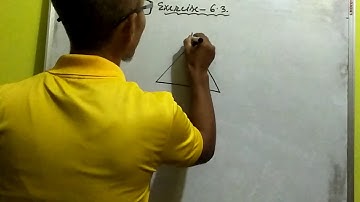 Math class X Bodo Triangle 6.3=1(i),(Iv),(vi) by UTPAL Brahma Kazigaon High school