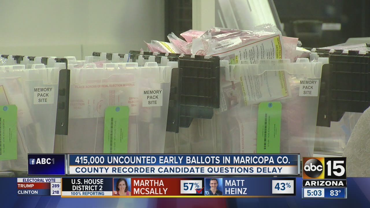 More than 400k ballots still left to count - YouTube