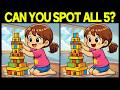 Find the 5 Differences | Quick Vision Challenge for Adults