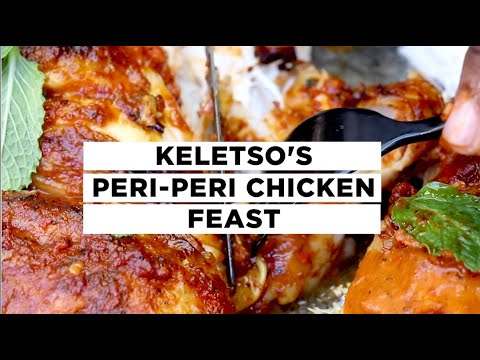 Keletso’s peri peri-chicken with garlic bread