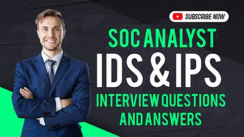 SoC Analyst - IDS & IPS INTERVIEW Questions and Answers | Cybersecurity Interview Q & A