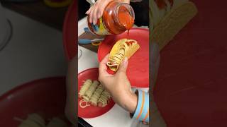 Momma Makes Hotdog Spaghetti Tacos For Dinner