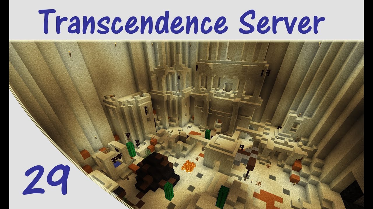 Transcendence Server - S1E29 - Mini Petra (Minecraft CMP) - YouTube