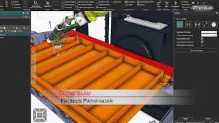Offline simulation of welding processes with Fronius Pathfinder software