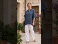 Modal silk kaftan shirts for effortless everyday elegance. #trendingshorts #modalsilk #kaftans #fyp