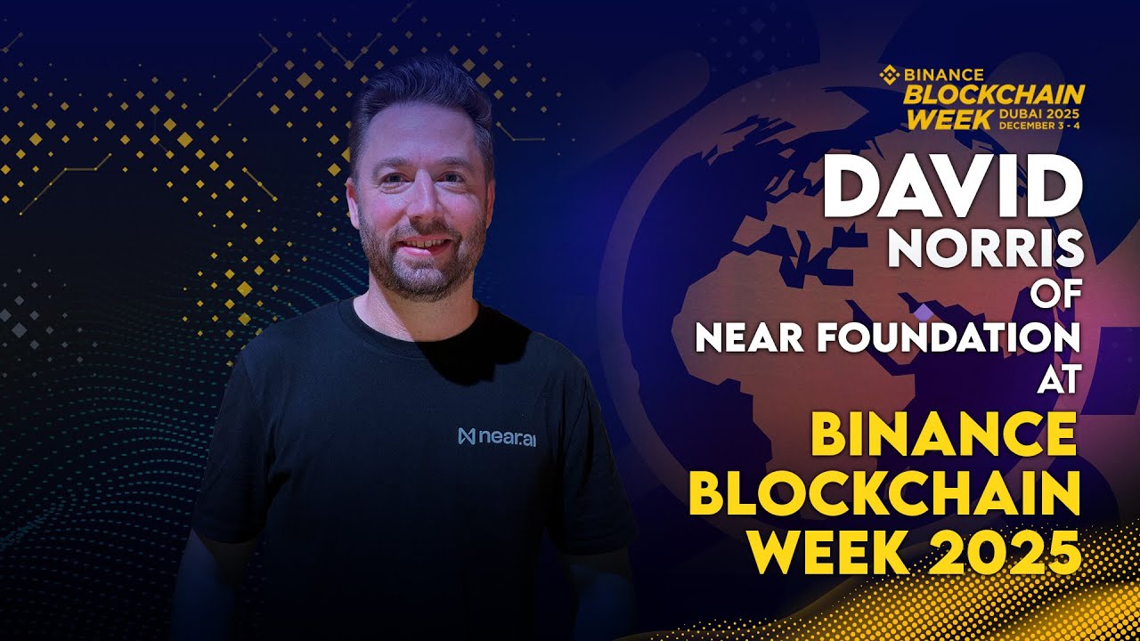 Дэвид Норрис: финансовый директор Near Foundation | Binance Blockchain Week 2025