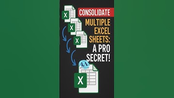 Consolidate Multiple Excel Sheets: A Pro Secret! #officeANcode