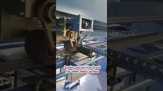 Automatic sheet metal grinder#sink machines#stainless steel sink basin polish machine#Metal cabinets