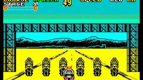 Super Hang On ~ ZX Spectrum