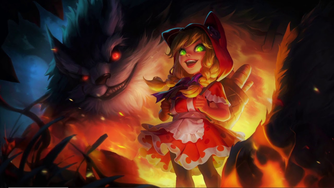 Live Wallpaper: League of Legends/Wild Rift - Red Riding Annie 