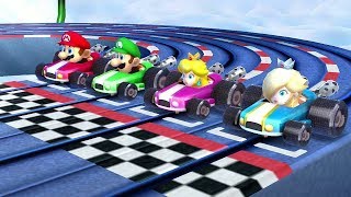 Mario Party The Top 100 MiniGames - Mario Vs Luigi Vs Peach Vs Rosalina (Master CPU)