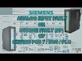 Siemens Analog Input Fault OR Error